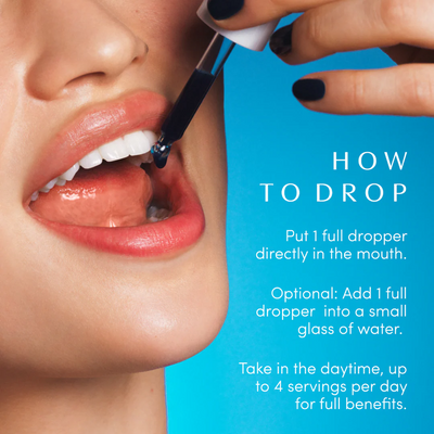 Herbal Metabolic Weight Support Drops - Blue Burn