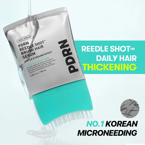 PDRN Reedle Shot Brush Hair Serum